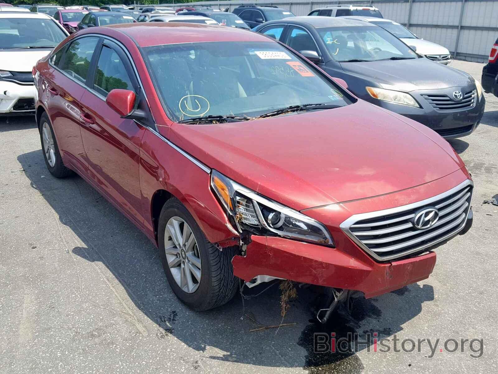 Photo 5NPE24AF9FH206536 - HYUNDAI SONATA 2015