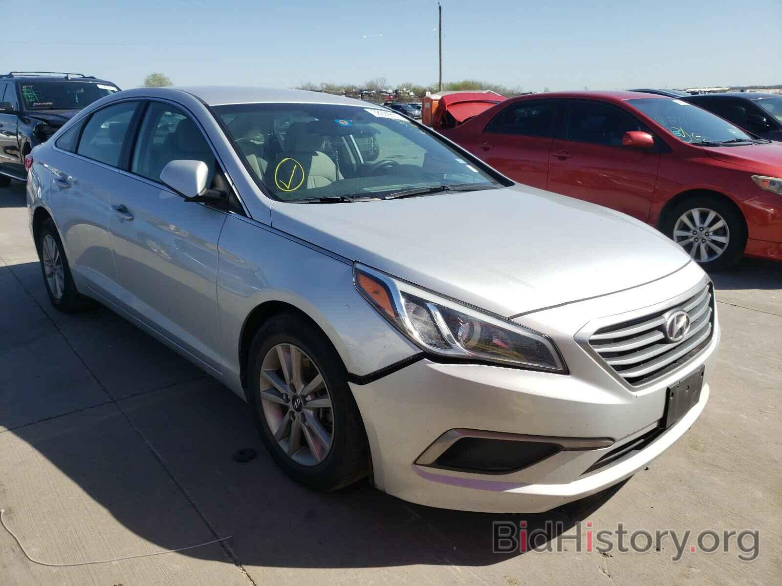 Фотография 5NPE24AF6GH352913 - HYUNDAI SONATA 2016