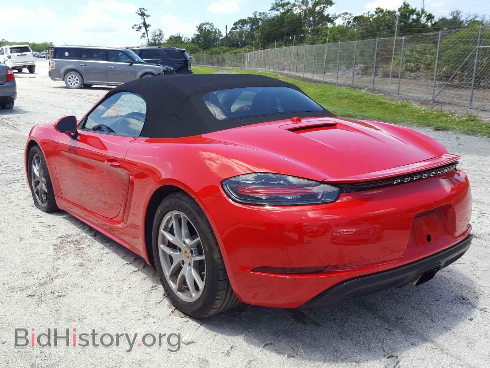 2018 PORSCHE BOXSTER - VIN: WP0CA2A89JS210676 - Фото 3
