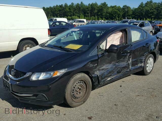 2013 HONDA CIVIC - VIN: 2HGFB2F50DH563667 - Фото 2