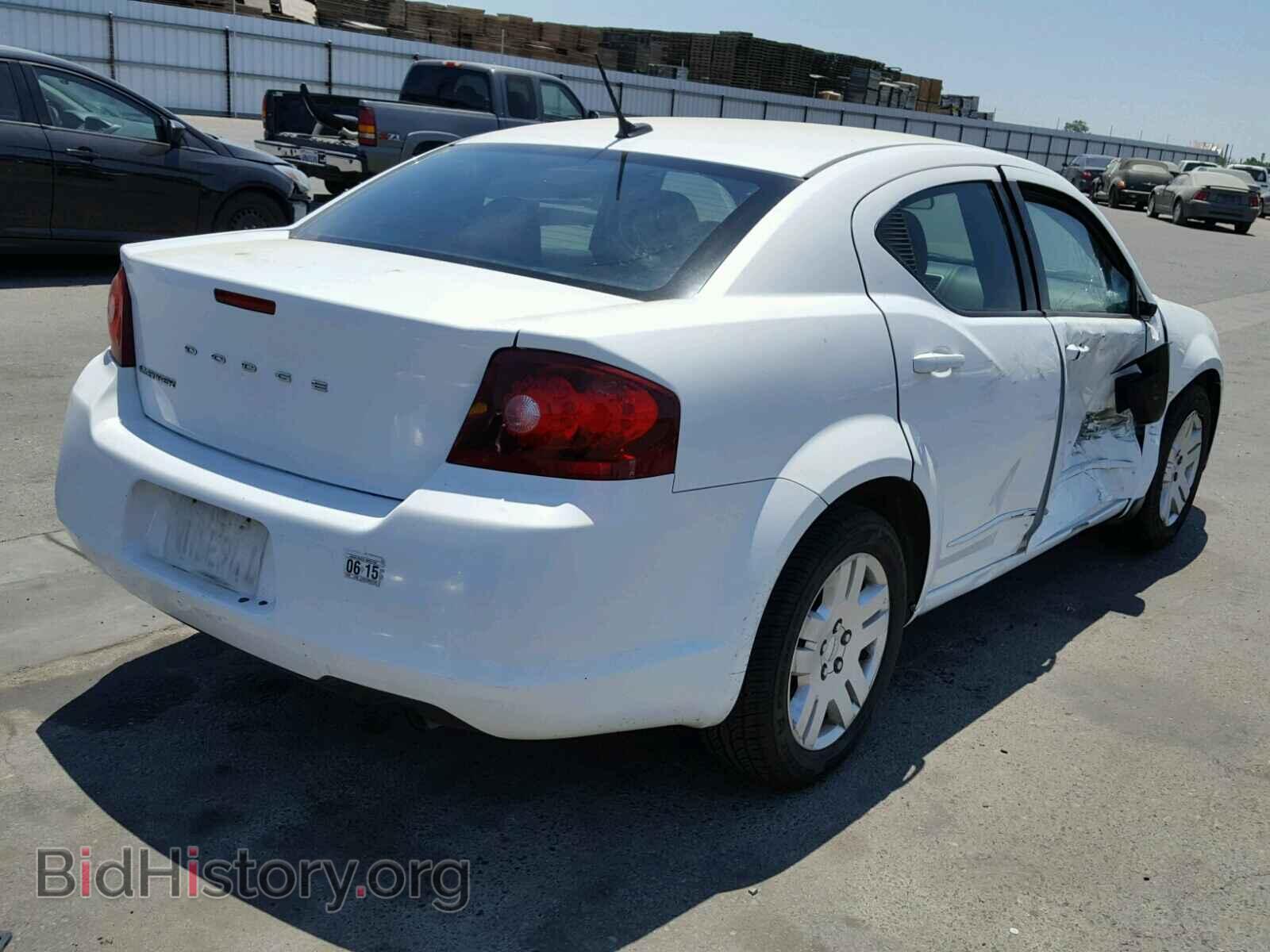 2012 DODGE AVENGER - VIN: 1C3CDZAB8CN274869 - Фото 4