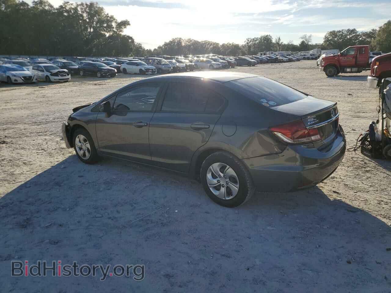 2013 HONDA CIVIC - VIN: 2HGFB2F5XDH524410 - Фото 2