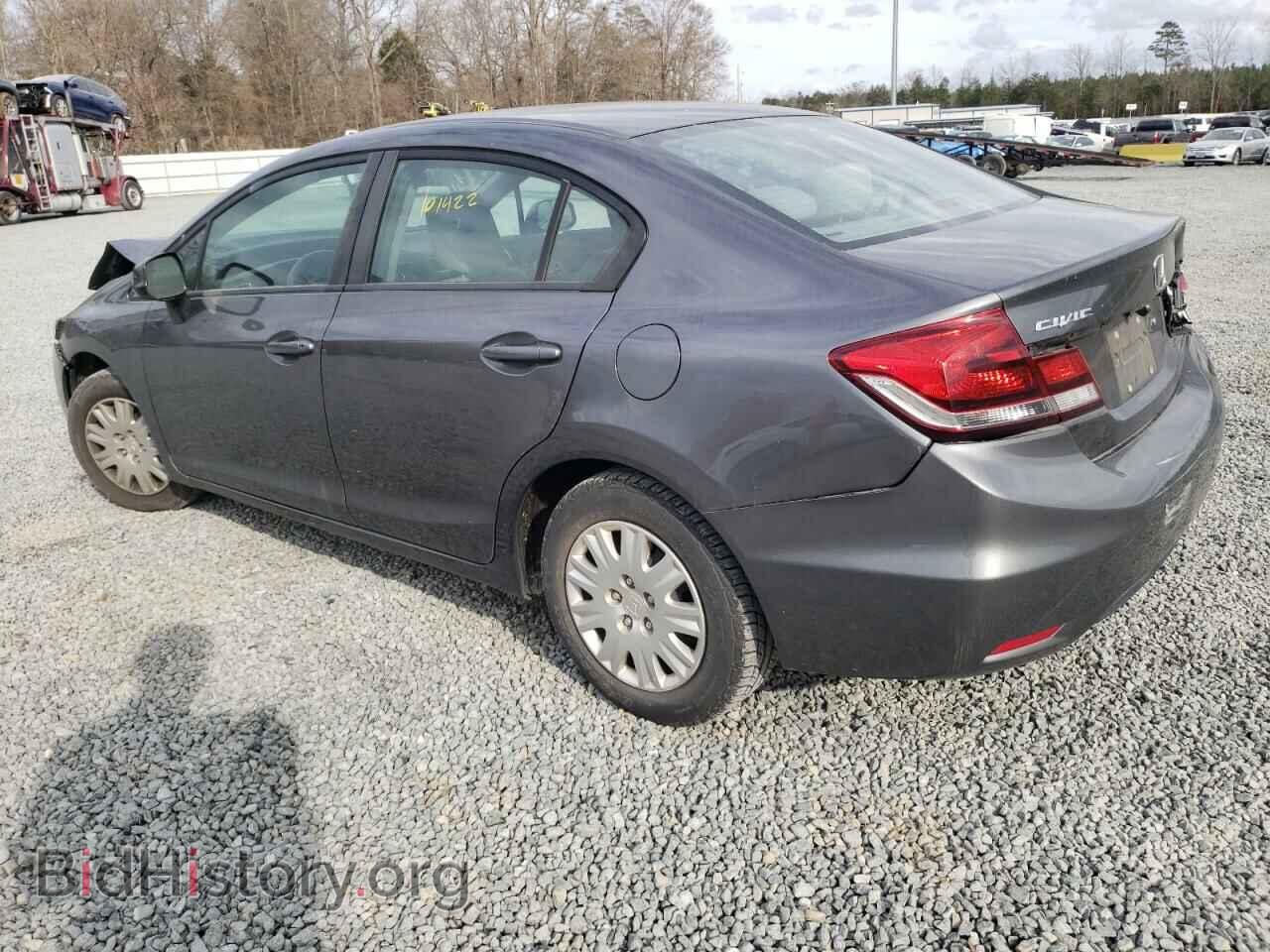 2013 HONDA CIVIC - VIN: 2HGFB2F57DH596908 - Фото 3