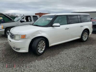 2011 Ford FLEX SEL, white — VIN 2FMGK5CC9BBD29983, Copart