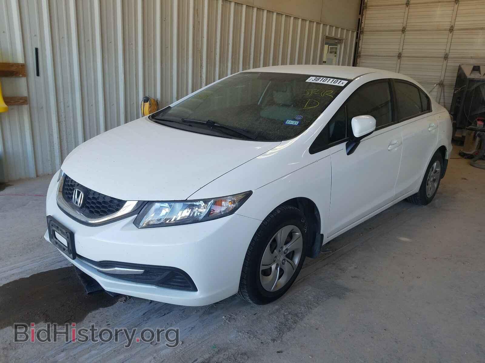 2015 HONDA CIVIC - VIN: 2HGFB2F54FH552156 - Фото 2