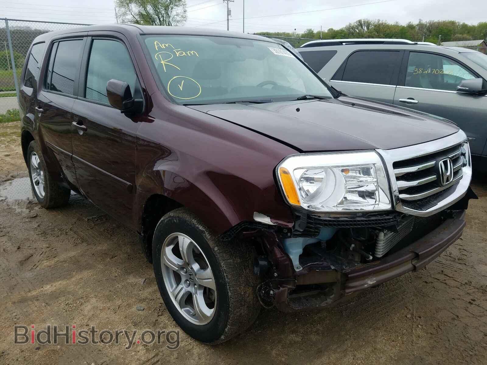 Photo 5FNYF4H68EB046086 - HONDA PILOT 2014