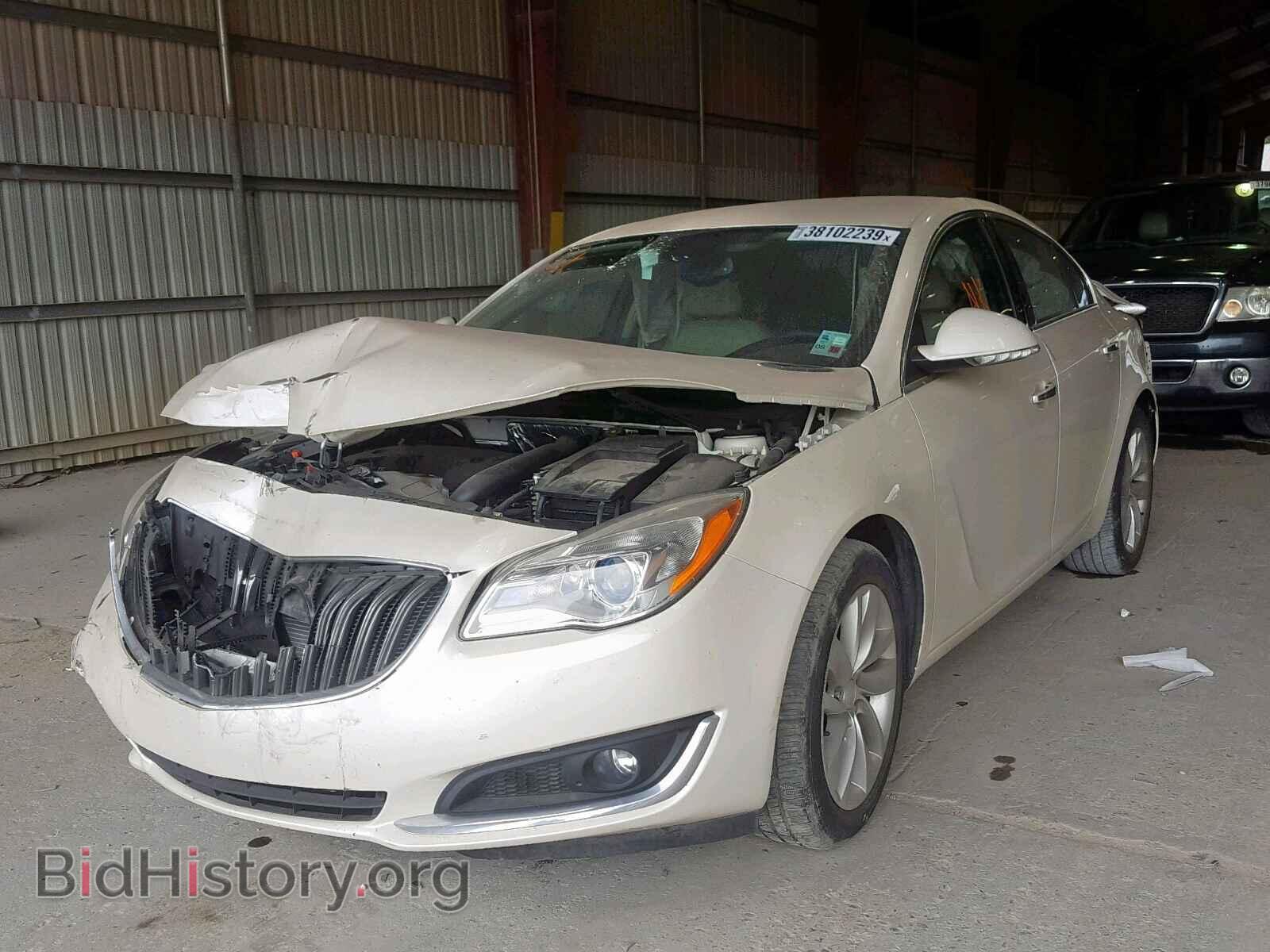 2014 BUICK REGAL - VIN: 2G4GN5EX5E9325352 - Фото 2
