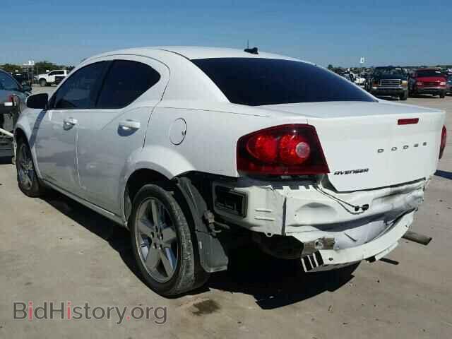 2011 DODGE AVENGER - VIN: 1B3BD1FB8BN560982 - Фото 3