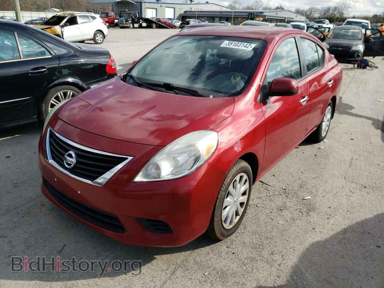 2013 NISSAN VERSA - VIN: 3N1CN7AP1DL878907 - Фото 2