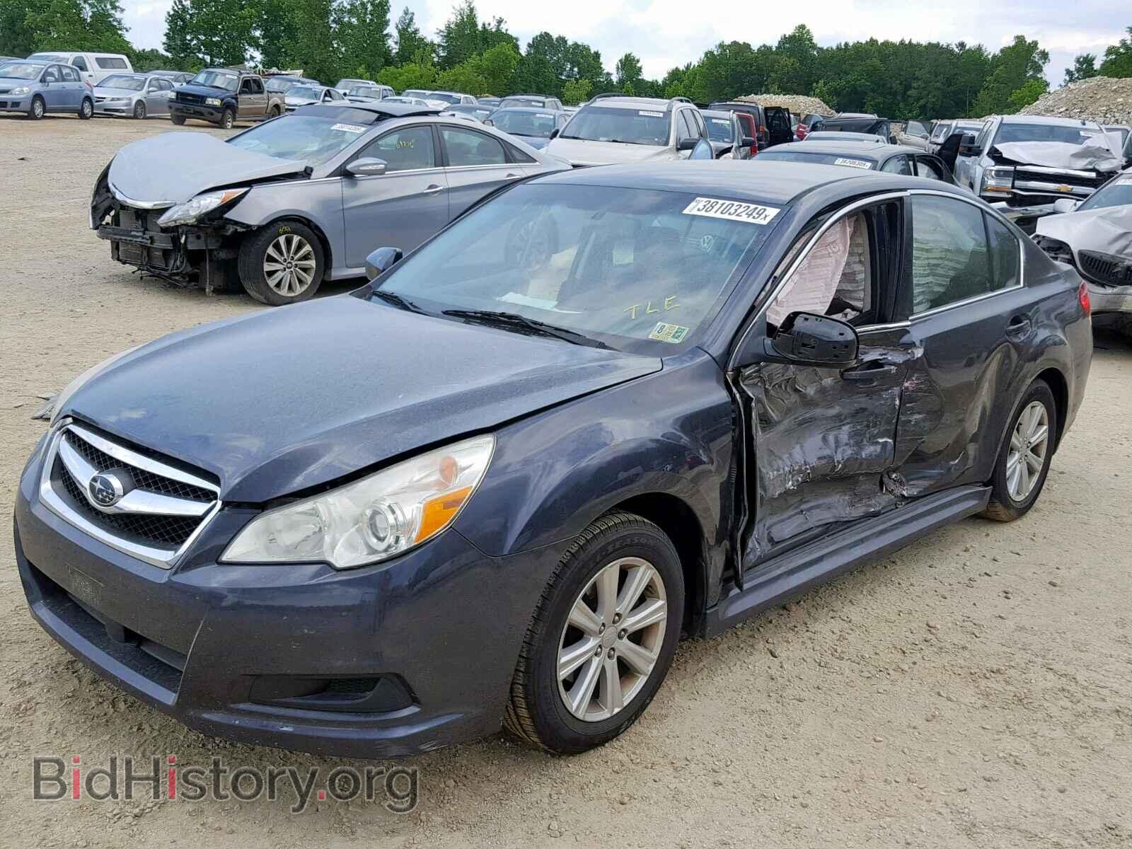 2011 SUBARU LEGACY - VIN: 4S3BMCB66B3246455 - Фото 2