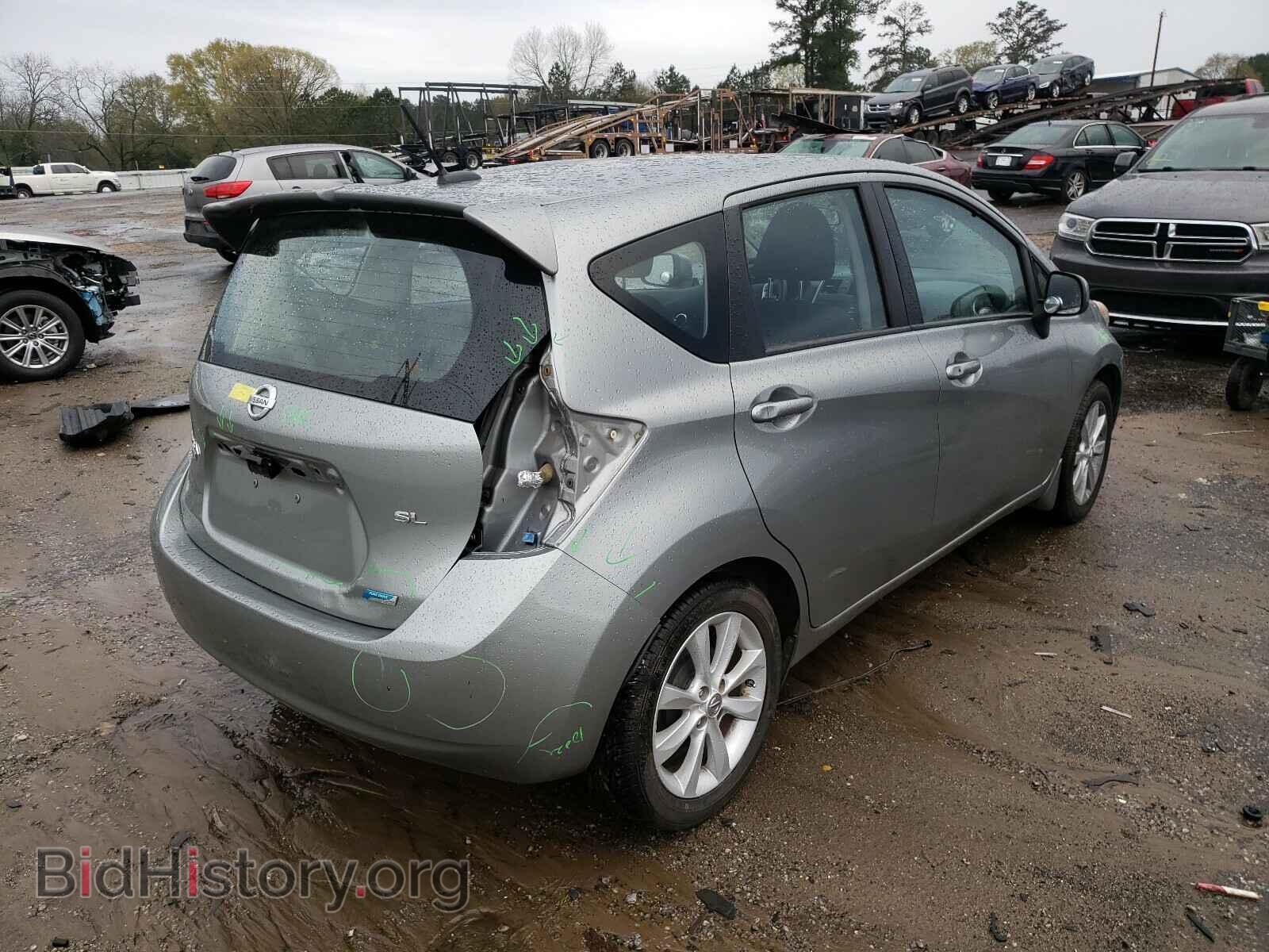 2014 NISSAN VERSA - VIN: 3N1CE2CP6EL365640 - Фото 4