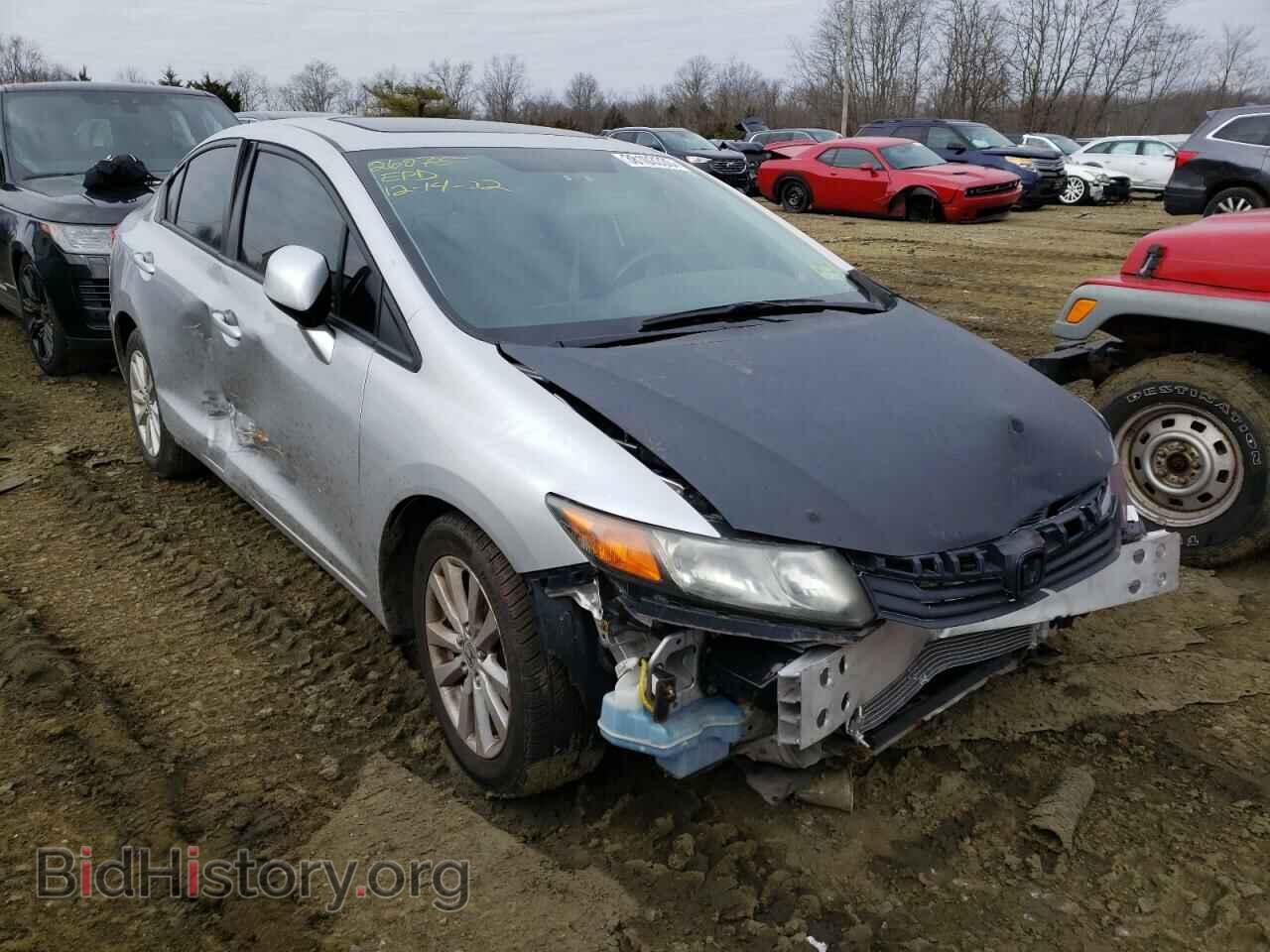 2012 HONDA CIVIC - VIN: 19XFB2F83CE326075 - Фото 4