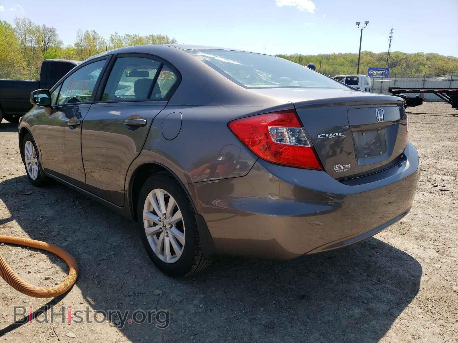 2012 HONDA CIVIC - VIN: 19XFB2F95CE071387 - Фото 3