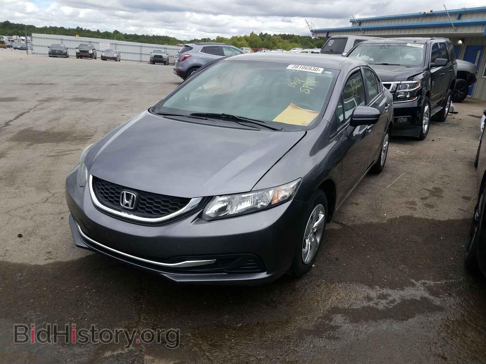 2014 HONDA CIVIC - VIN: 19XFB2F52EE203733 - Фото 2