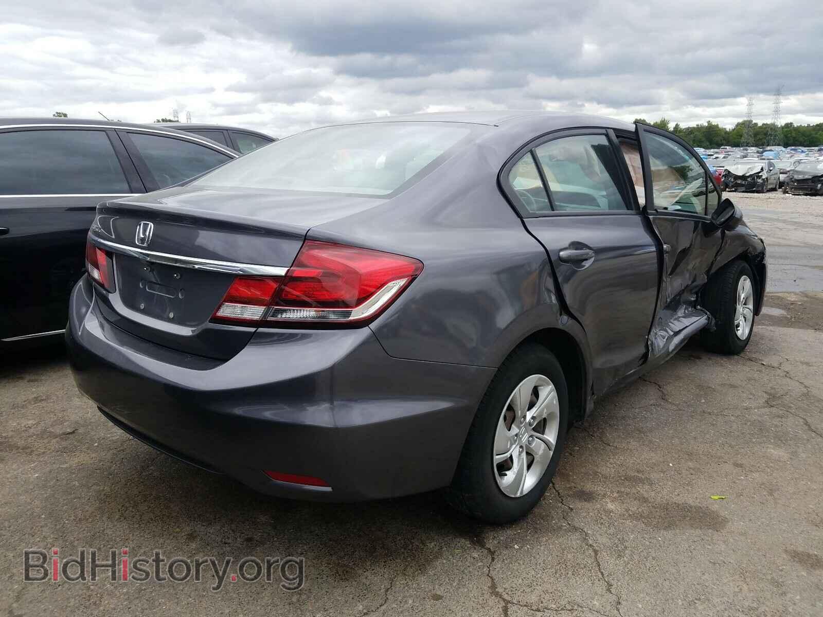 2014 HONDA CIVIC - VIN: 19XFB2F52EE203733 - Фото 4