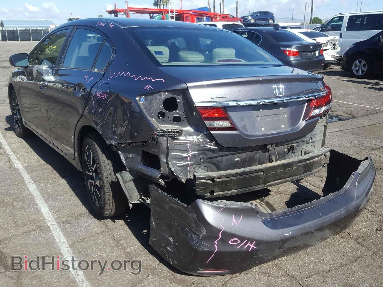 2014 HONDA CIVIC - VIN: 19XFB2F8XEE242662 - Фото 3