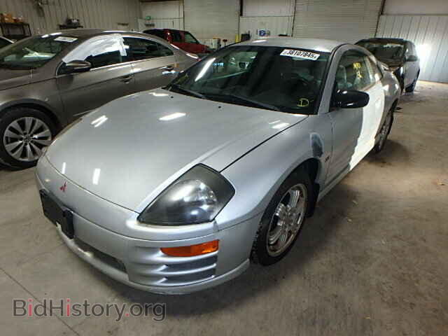 2001 MITSUBISHI ECLIPSE - VIN: 4A3AC84HX1E120657 - Фото 2