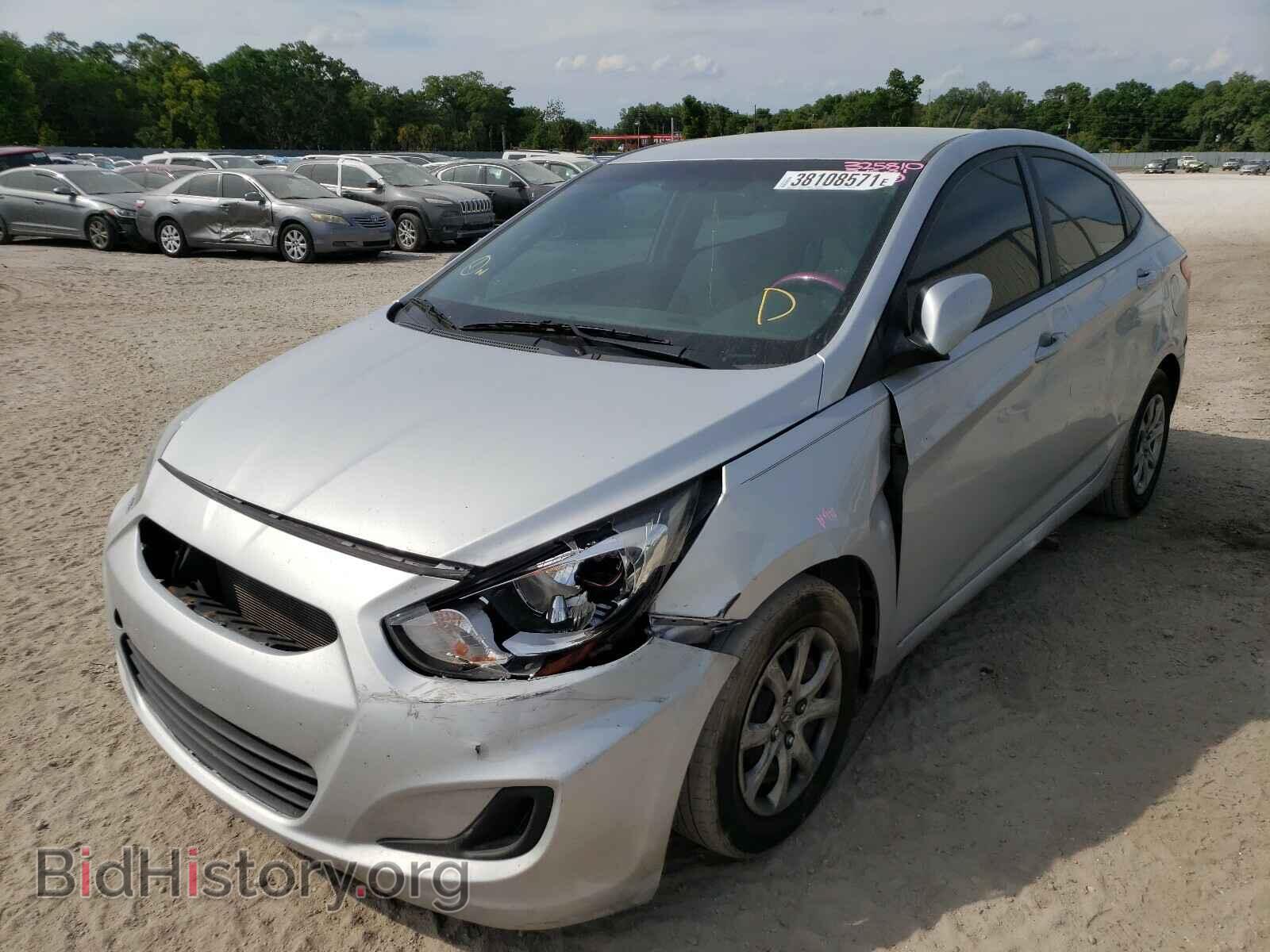 2014 HYUNDAI ACCENT - VIN: KMHCT4AE4EU627074 - Фото 2