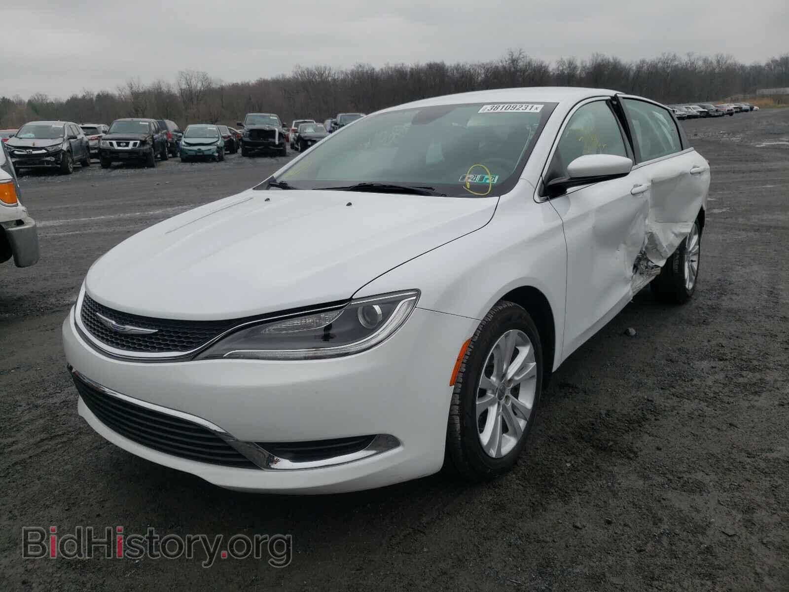 2016 CHRYSLER 200 - VIN: 1C3CCCAB2GN169203 - Фото 2