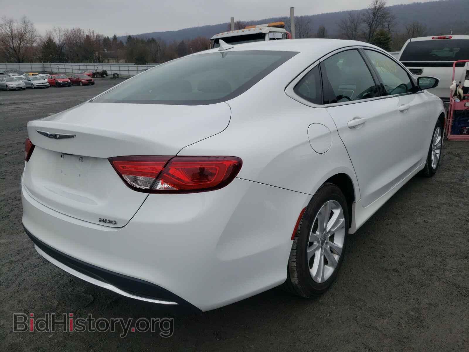 2016 CHRYSLER 200 - VIN: 1C3CCCAB2GN169203 - Фото 4