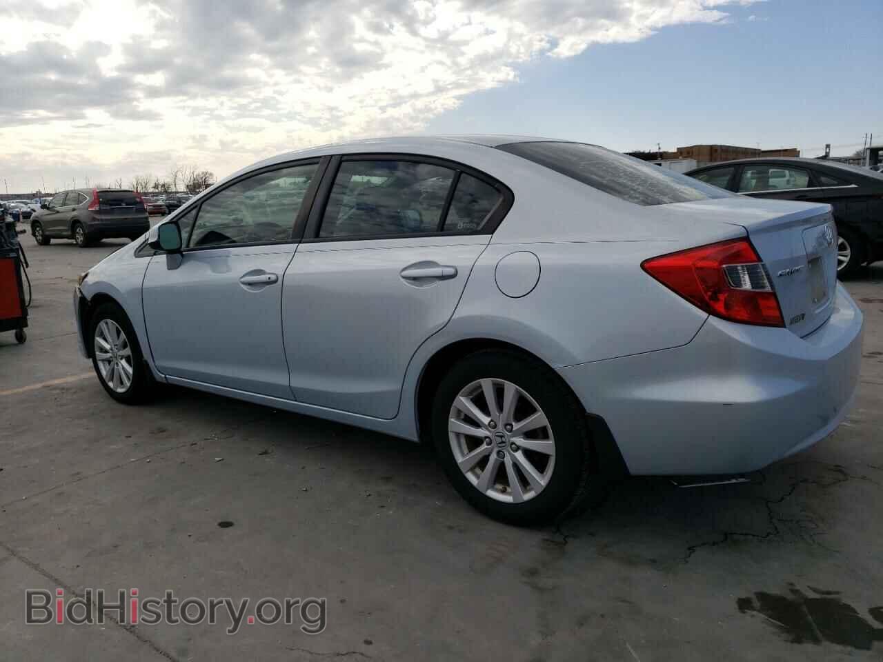 2012 HONDA CIVIC - VIN: 2HGFB2F84CH593733 - Фото 2