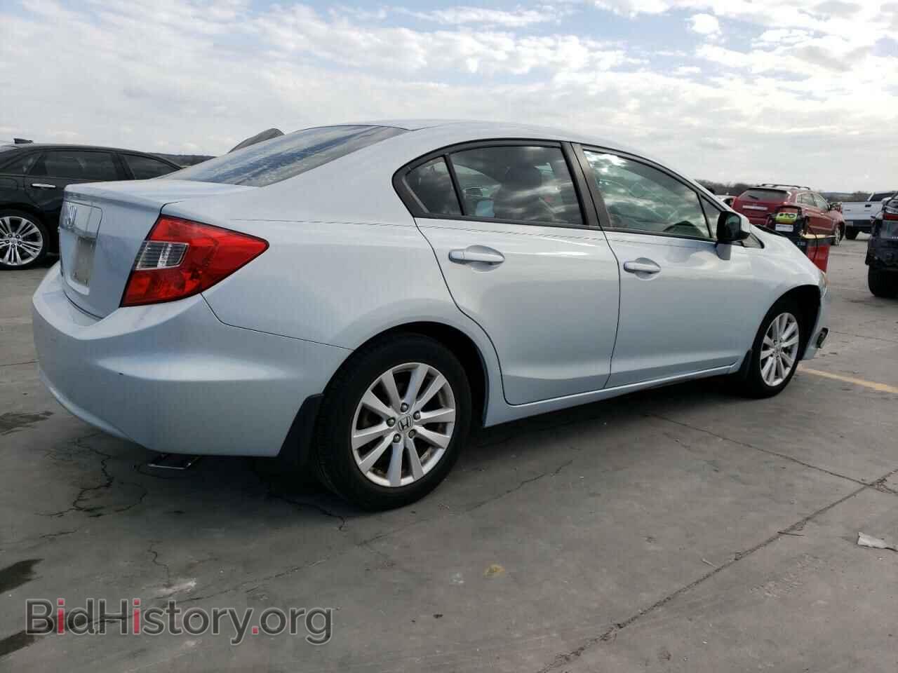 2012 HONDA CIVIC - VIN: 2HGFB2F84CH593733 - Фото 3