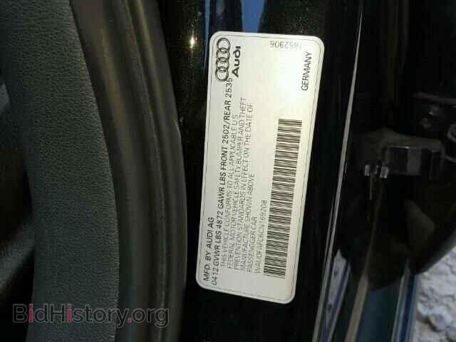 2012 AUDI A6 - VIN: WAUDFAFC6CN169208 - Фото 10