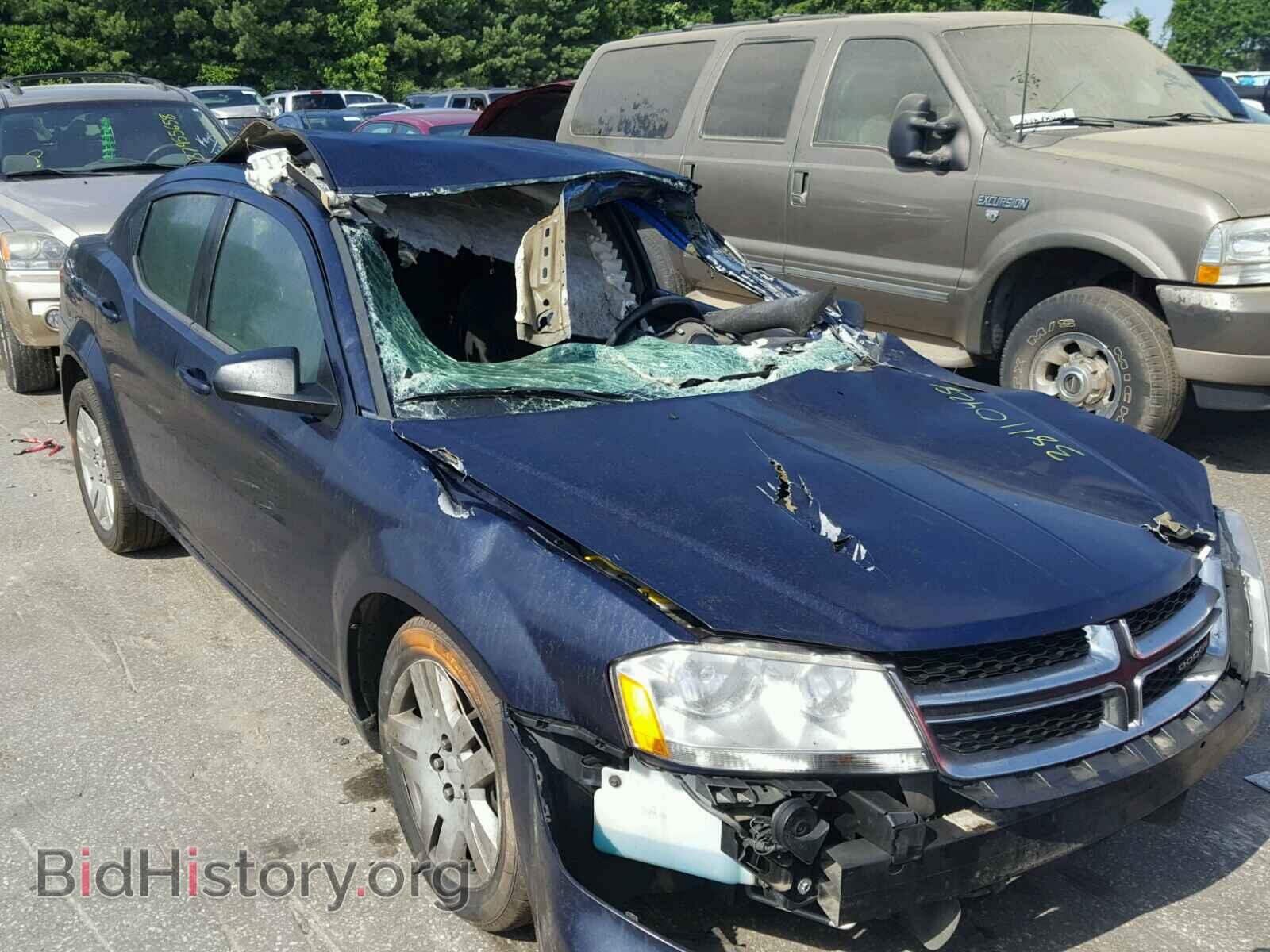 Photo 1C3CDZAB1DN753071 - DODGE AVENGER 2013