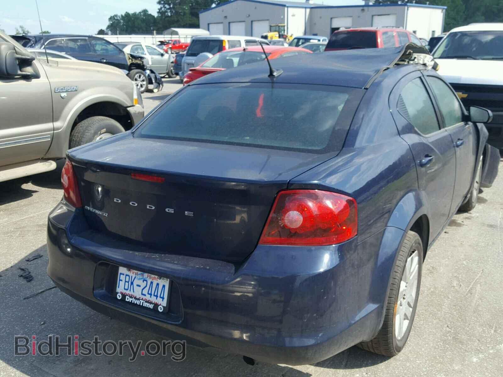 2013 DODGE AVENGER - VIN: 1C3CDZAB1DN753071 - Фото 4