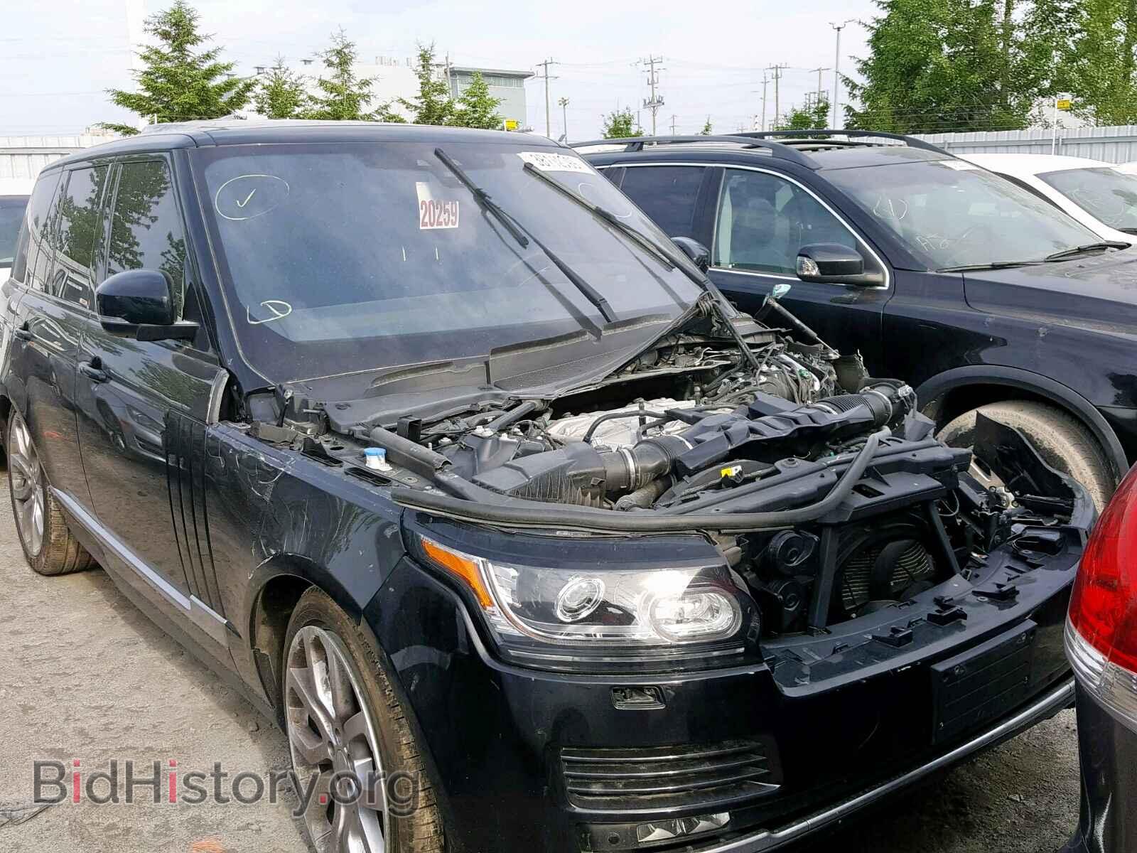 Photo SALGS2FE1HA332583 - LAND ROVER RANGE ROVE 2017