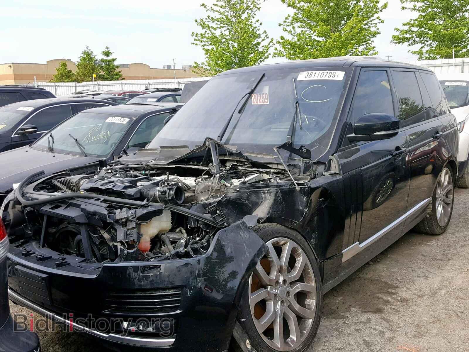2017 LAND ROVER RANGE ROVE - VIN: SALGS2FE1HA332583 - Фото 2