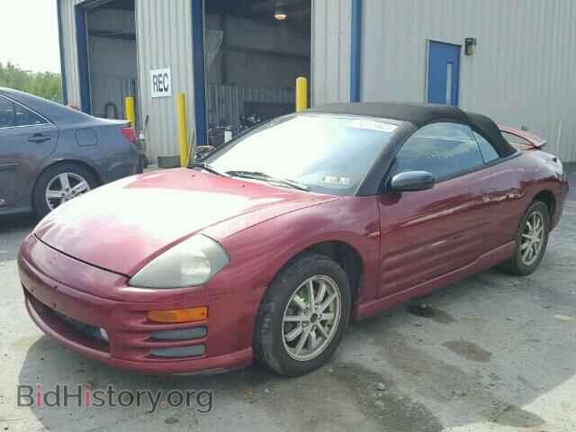 2001 MITSUBISHI ECLIPSE - VIN: 4A3AE85H41E179664 - Фото 2