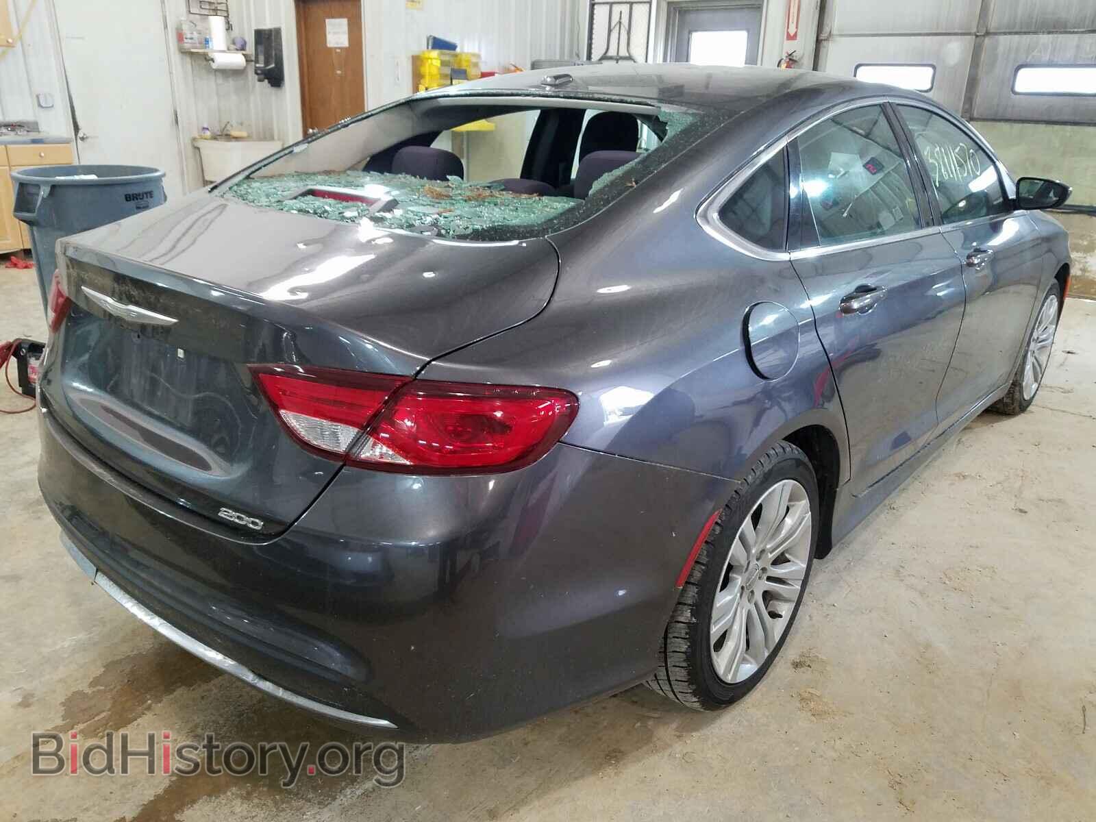 2015 Chrysler 200 (VIN 1C3CCCAB6FN535095) — фото 4 из 10