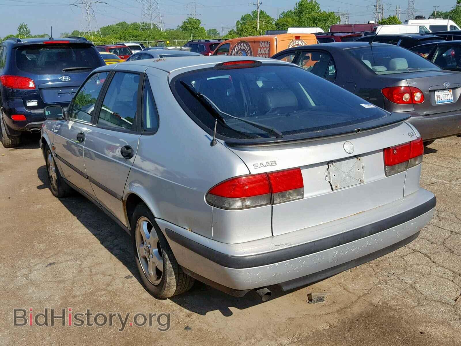 1999 SAAB 9 3 - VIN: YS3DF58N2X2030427 - Фото 3