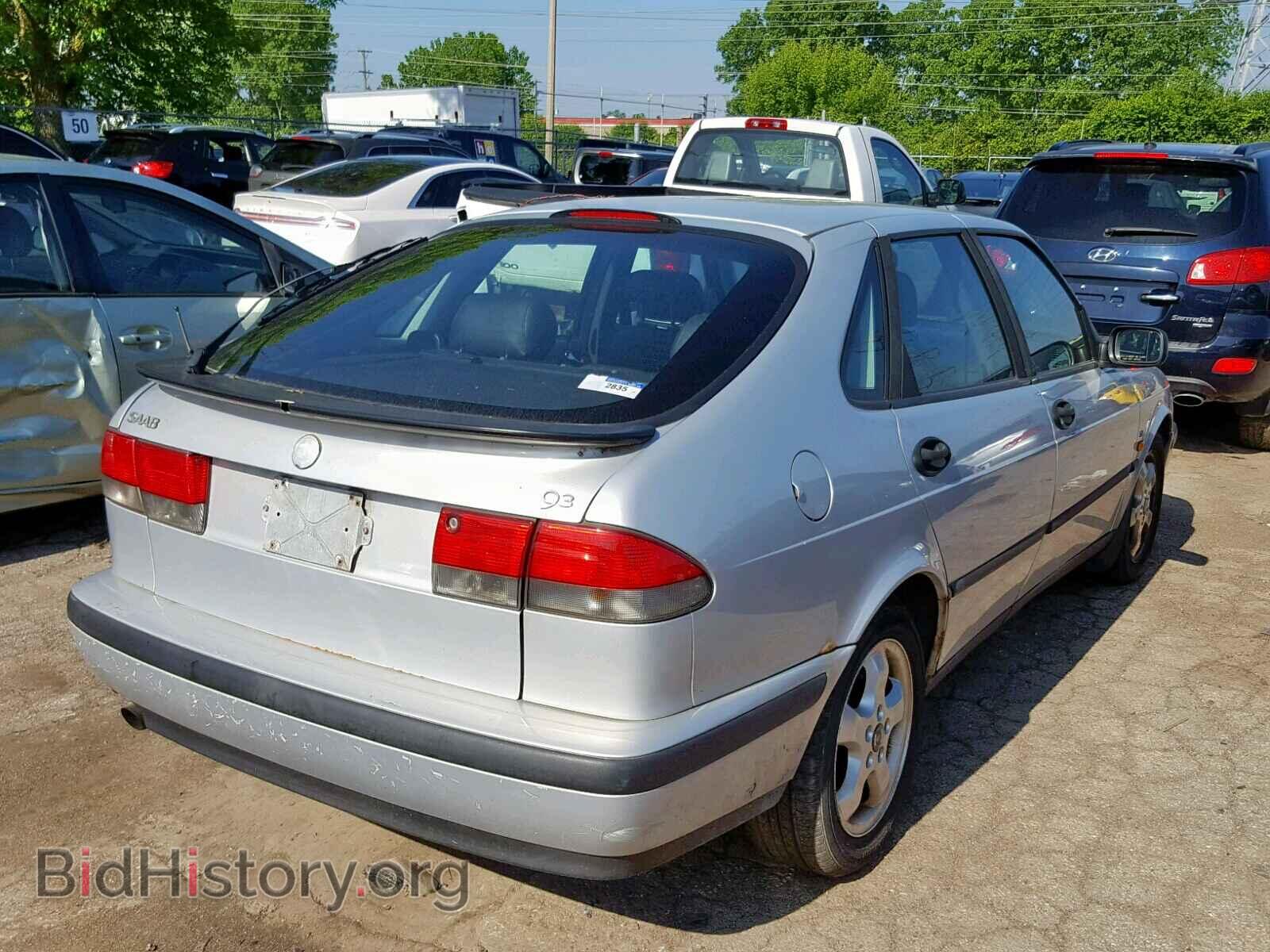 1999 SAAB 9 3 - VIN: YS3DF58N2X2030427 - Фото 4