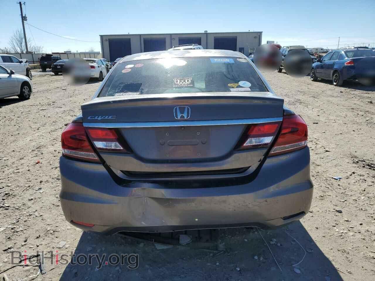 2013 HONDA CIVIC - VIN: 2HGFB2F85DH506181 - Фото 6