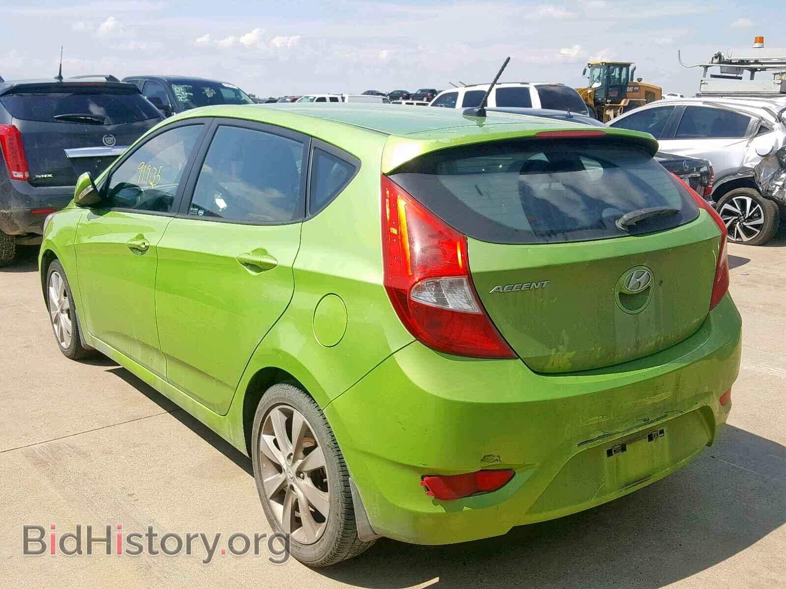 2013 HYUNDAI ACCENT - VIN: KMHCU5AE1DU077561 - Фото 3