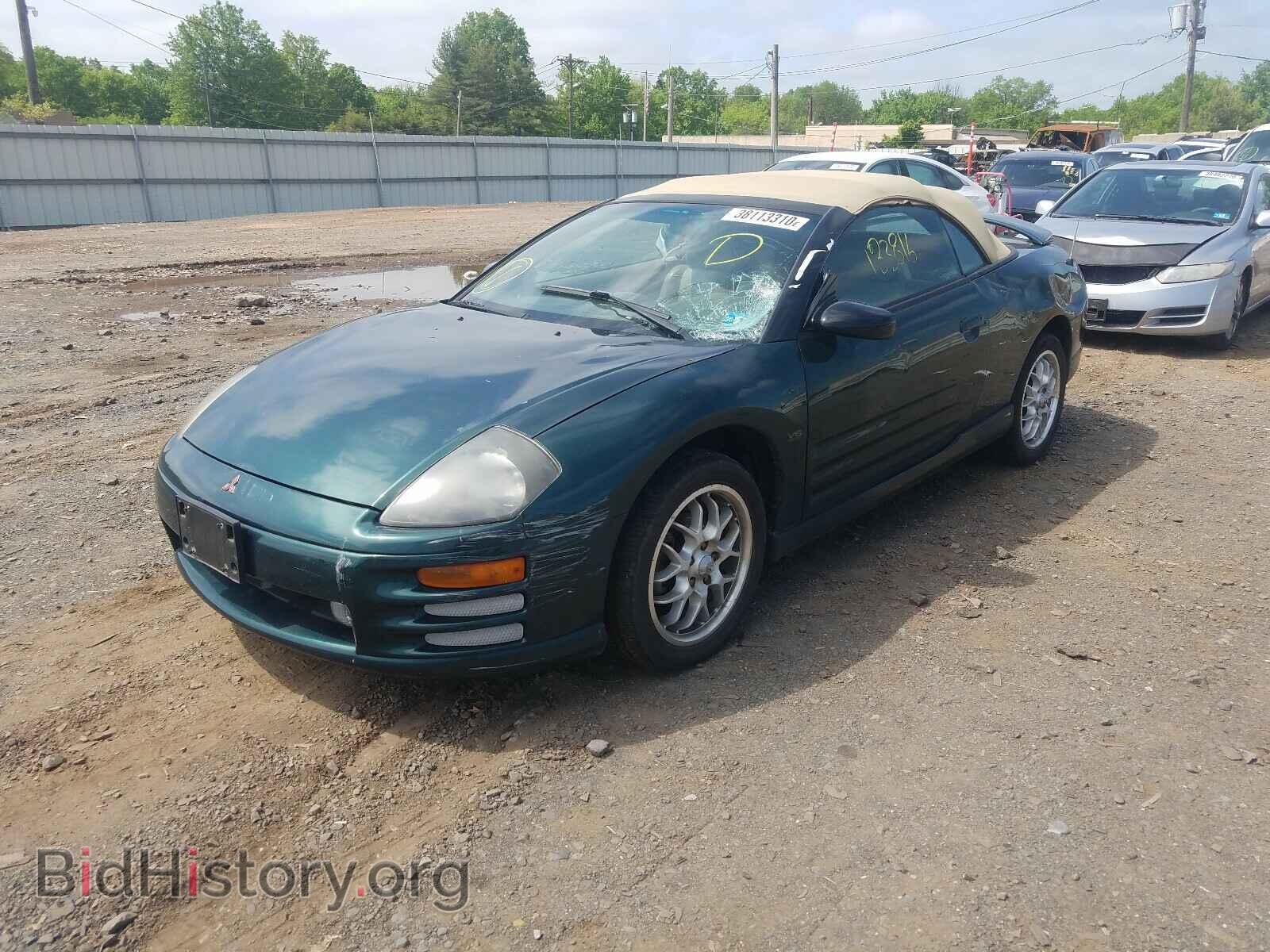 2001 MITSUBISHI ECLIPSE - VIN: 4A3AE55H01E005511 - Photo 2