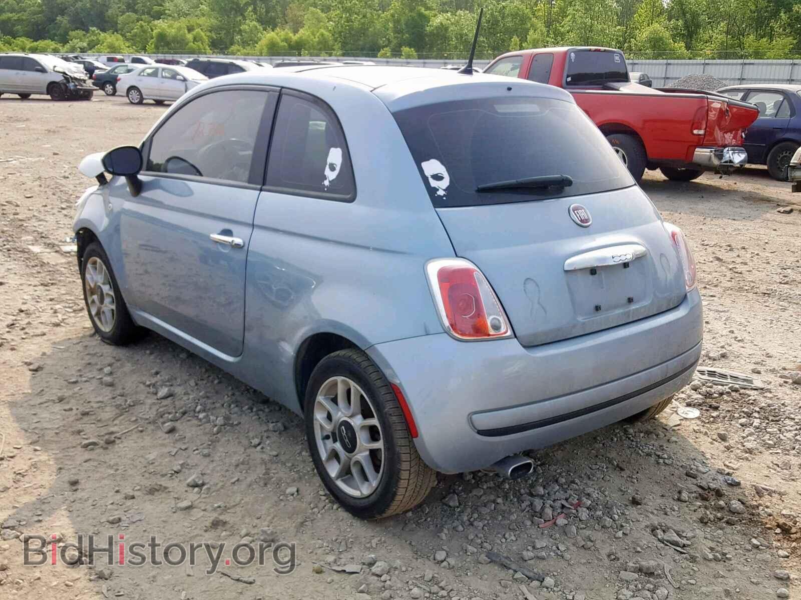 2013 FIAT 500 - VIN: 3C3CFFAR3DT532979 - Фото 3