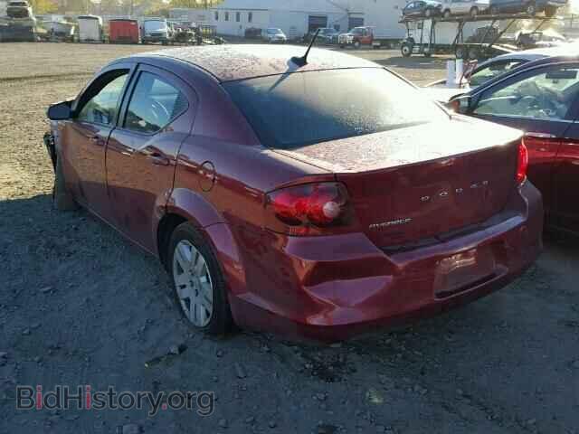 2014 DODGE AVENGER - VIN: 1C3CDZAB3EN235500 - Фото 3