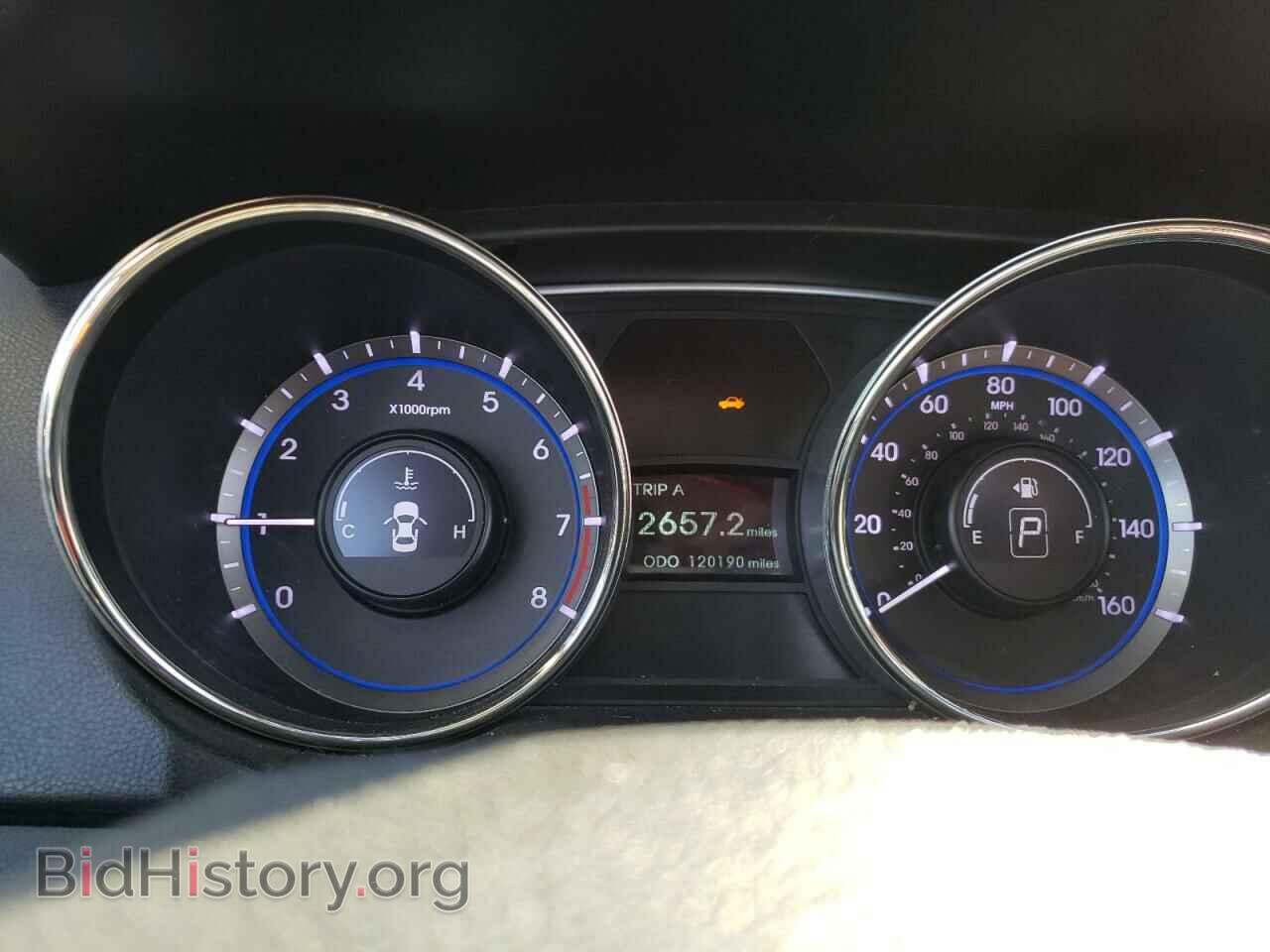 2012 HYUNDAI SONATA - VIN: 5NPEC4AC4CH439769 - Фото 9