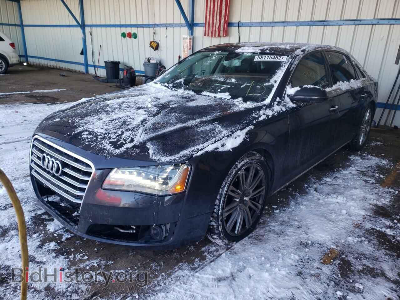 2011 AUDI A8 - VIN: WAURVAFD1BN004635 - Фото 2