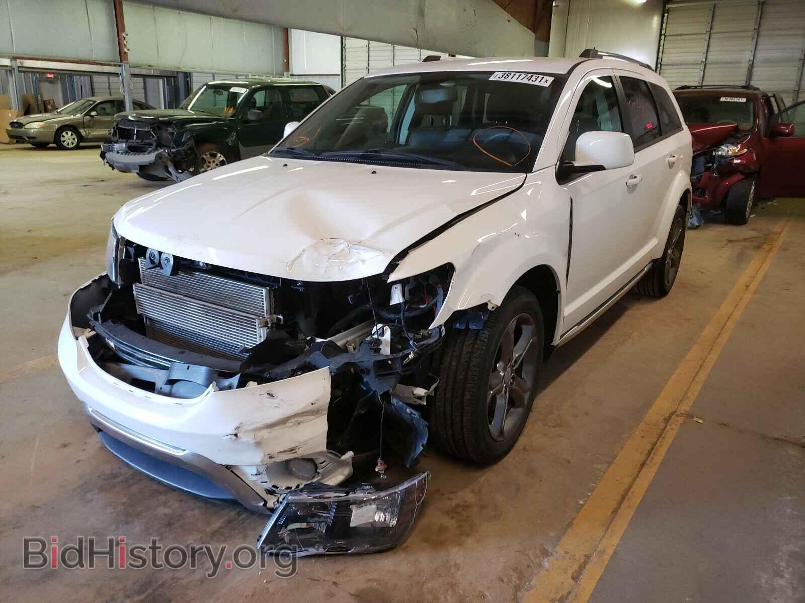 2015 DODGE JOURNEY - VIN: 3C4PDCGB4FT530186 - Фото 2