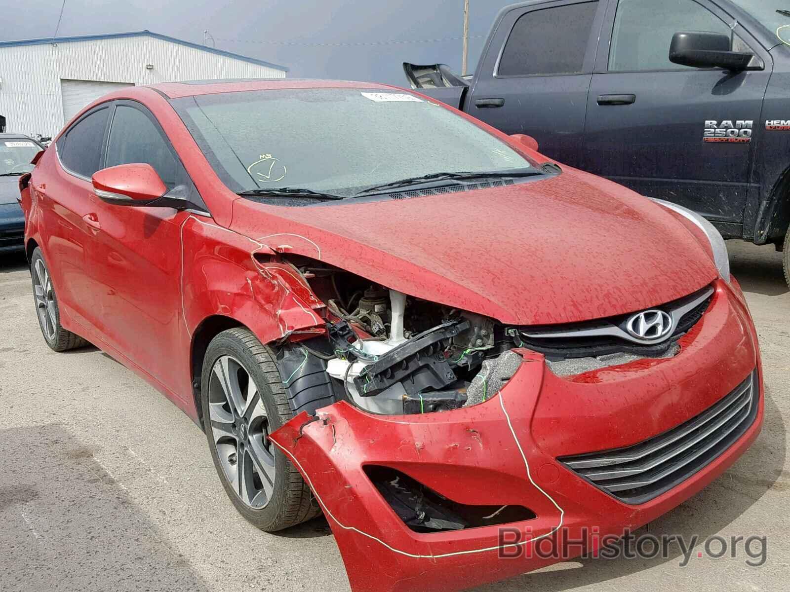 Фотография KMHDH4AH4EU148539 - HYUNDAI ELANTRA 2014