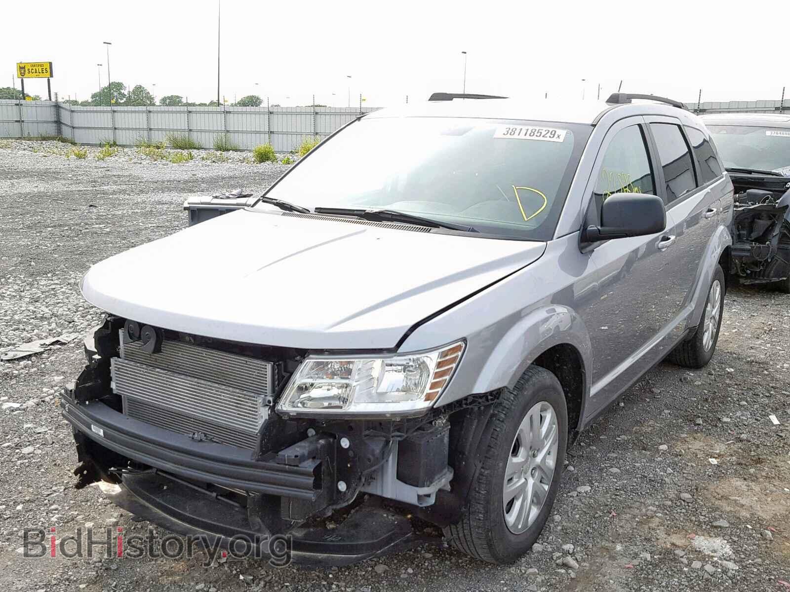2017 DODGE JOURNEY SE - VIN: 3C4PDCAB2HT662410 - Фото 2