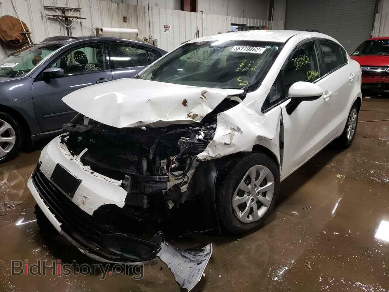 2013 KIA RIO - VIN: KNADM4A30D6243247 - Фото 2