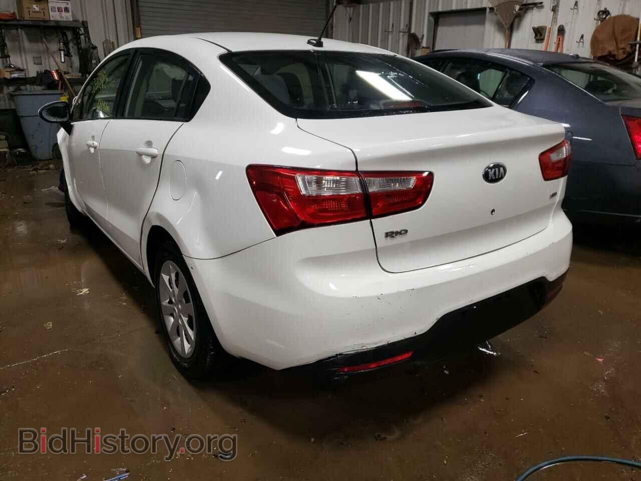 2013 KIA RIO - VIN: KNADM4A30D6243247 - Фото 3