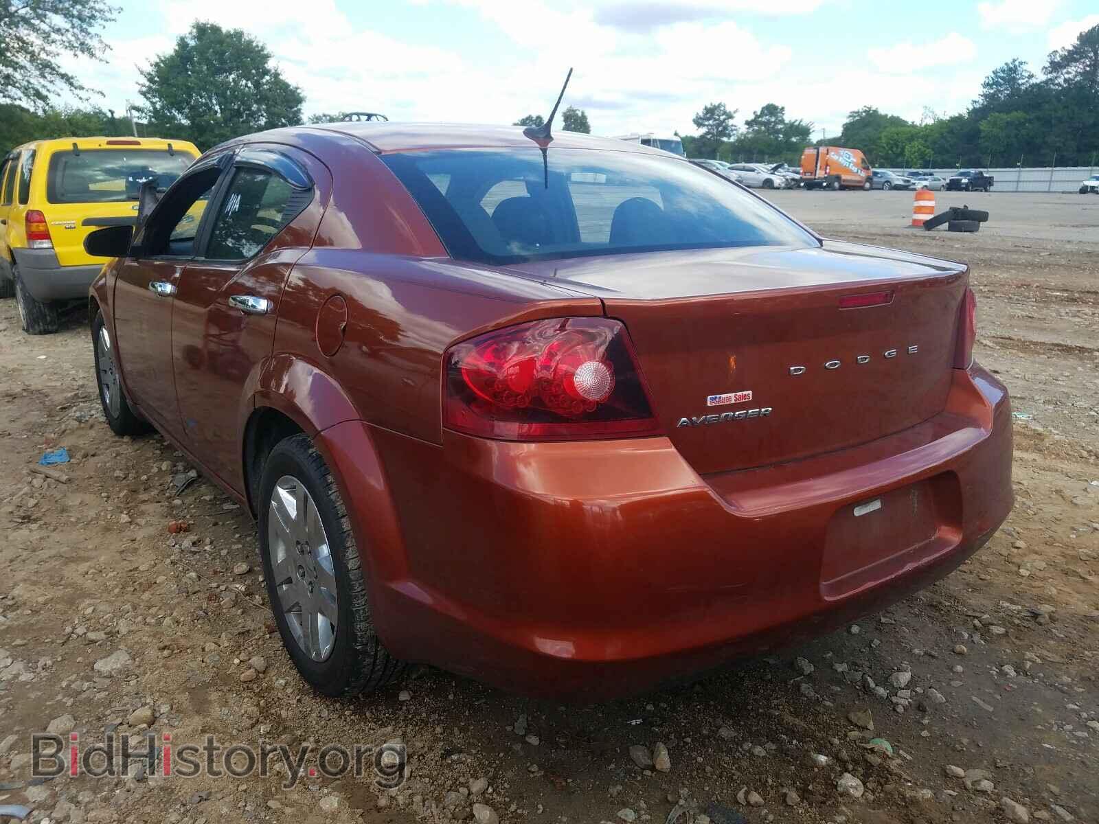 2012 DODGE AVENGER - VIN: 1C3CDZAB2CN252799 - Фото 3