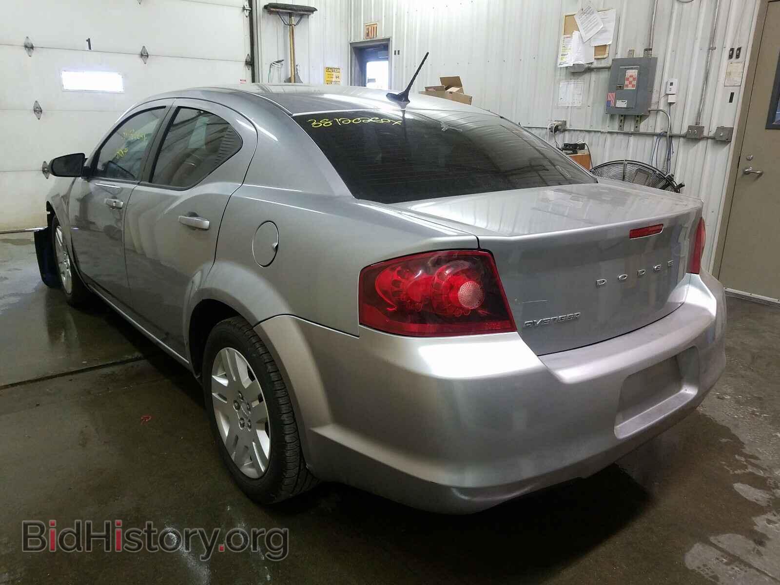 2014 DODGE AVENGER - VIN: 1C3CDZAB7EN106899 - Фото 3