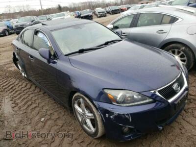 2011 Lexus IS IS 250, синий — VIN JTHCF5C23B5050451, Copart